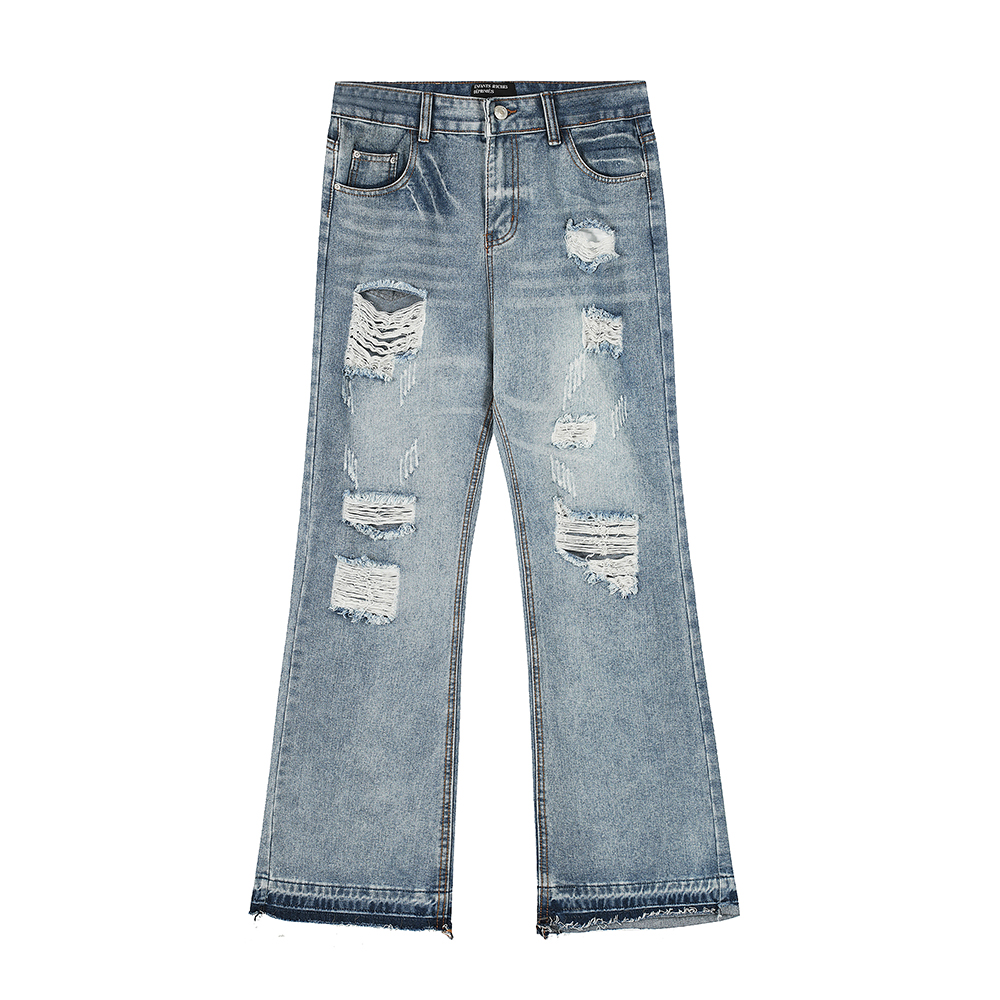 Men Shoes Jeans - Jeans for Men Streetwear Boot Cut