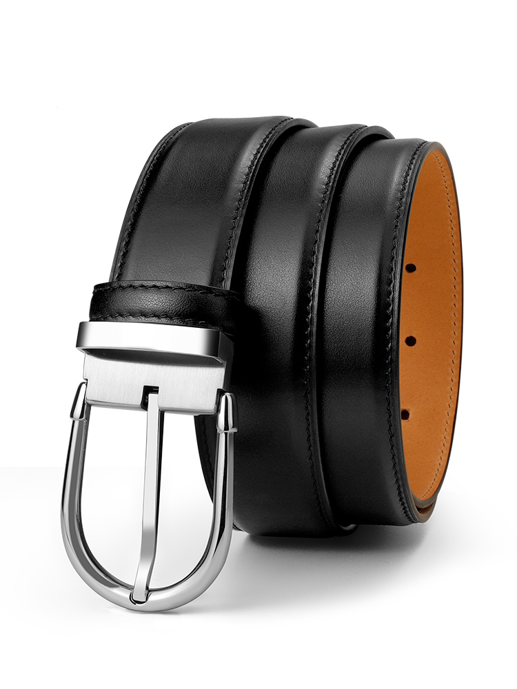 Men Shoes Jeans - Mens belt buckle belt cowhide new