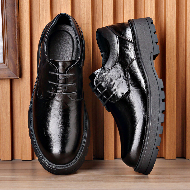 Men Shoes For Office Work - Men's casual leather shoes Elegant and