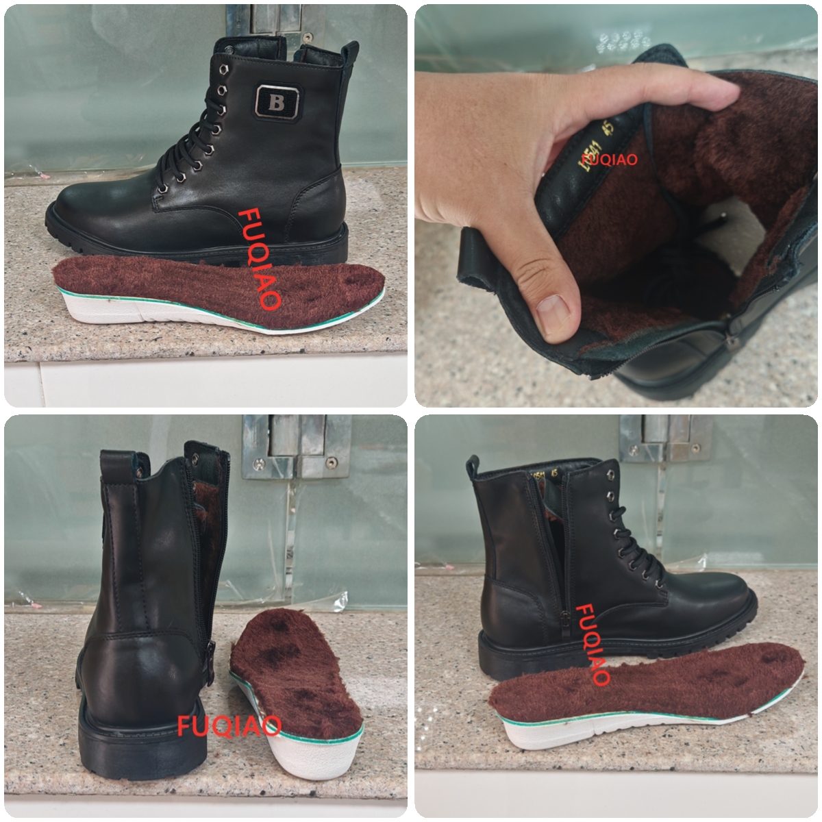 Men's Genuine Leather Elevator - Winter Boot Insulated review and price