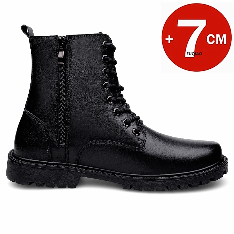 Men's Genuine Leather Elevator - Winter Boot Insulated review and price