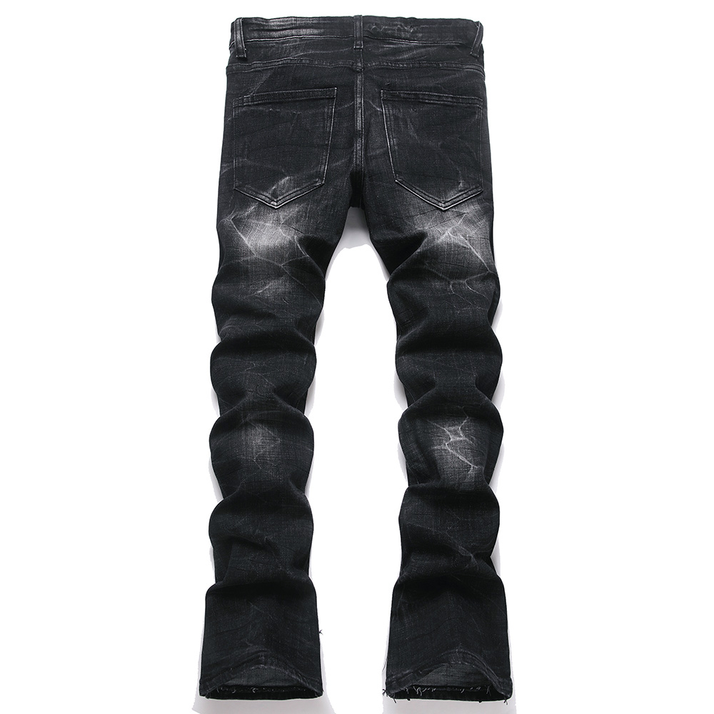 Men Crystal Rivet Stretch Deni - Men Shoes Jeans review and price