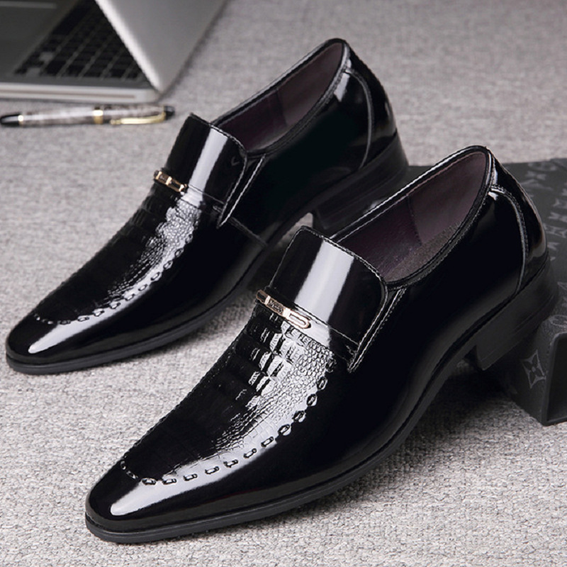 Men Leather Shoes Patent Leath - Men Shoes For Office Work review and price