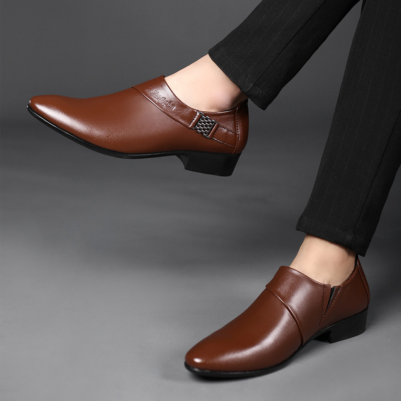 Men PU Leather Shoes Formal Dr - Men Shoes For Office Work review and price