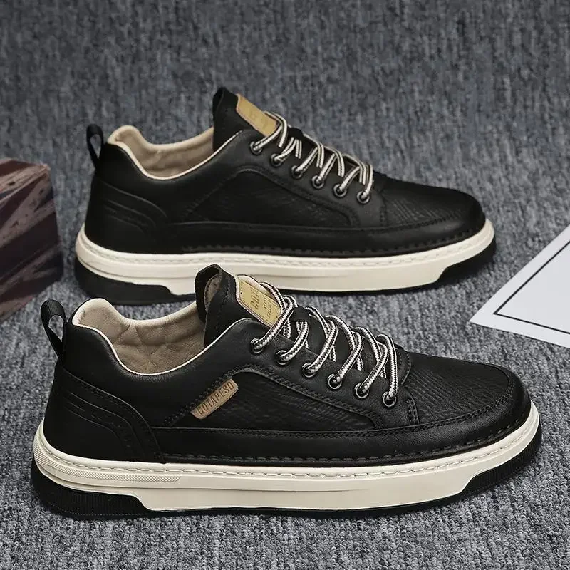 Fashion Casual Leather Shoes f - Men Shoes For Office Work review and price