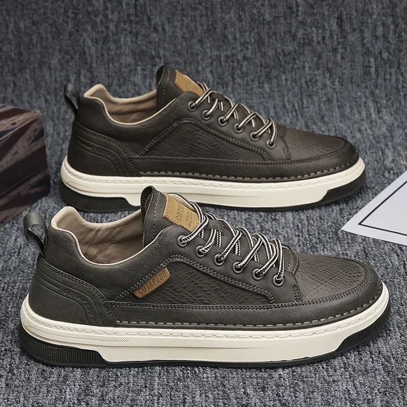 Fashion Casual Leather Shoes f - Men Shoes For Office Work review and price