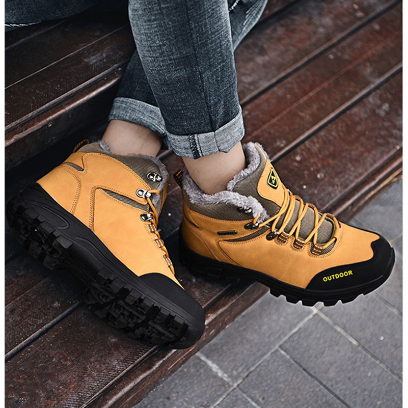 Men's Snow Boots Insulated Fur - Winter Boot Insulated review and price