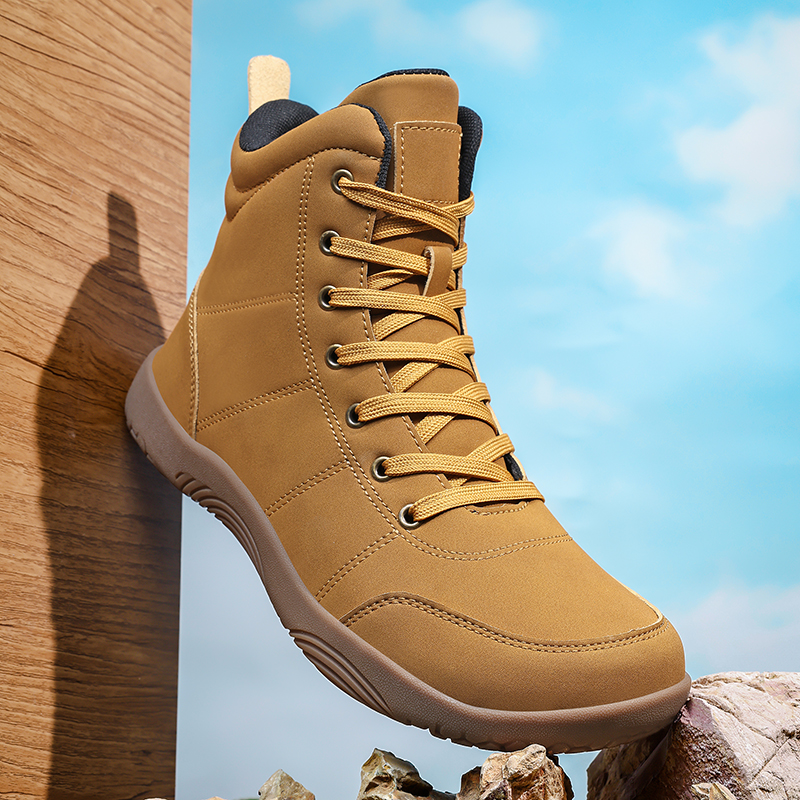 Outdoor Leather Men Ankle Boot - Xero Shoes Men review and price