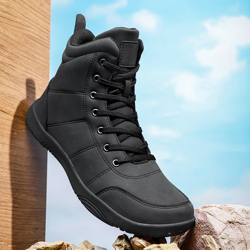 Outdoor Leather Men Ankle Boot - Xero Shoes Men review and price