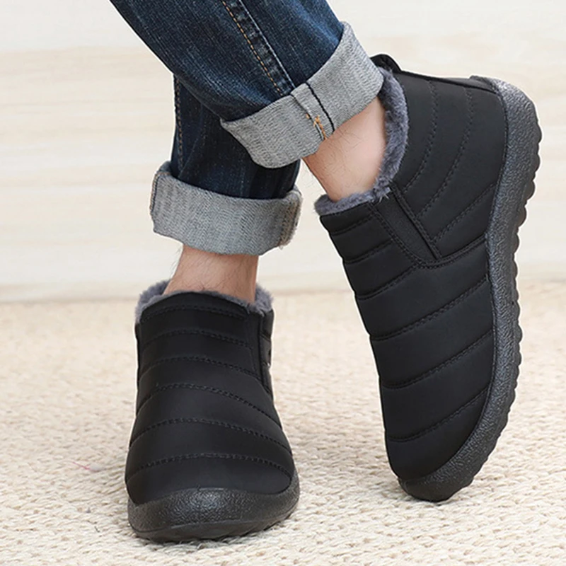 Fashion Men's Snow Boots Ankle - Winter Boot Insulated review and price