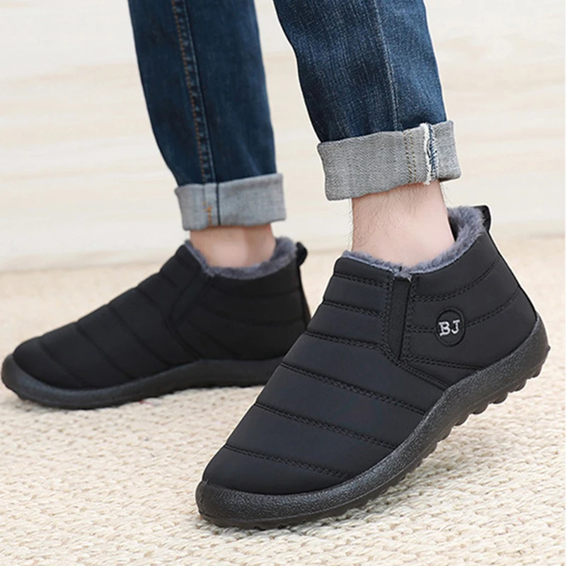 Fashion Men's Snow Boots Ankle - Winter Boot Insulated review and price