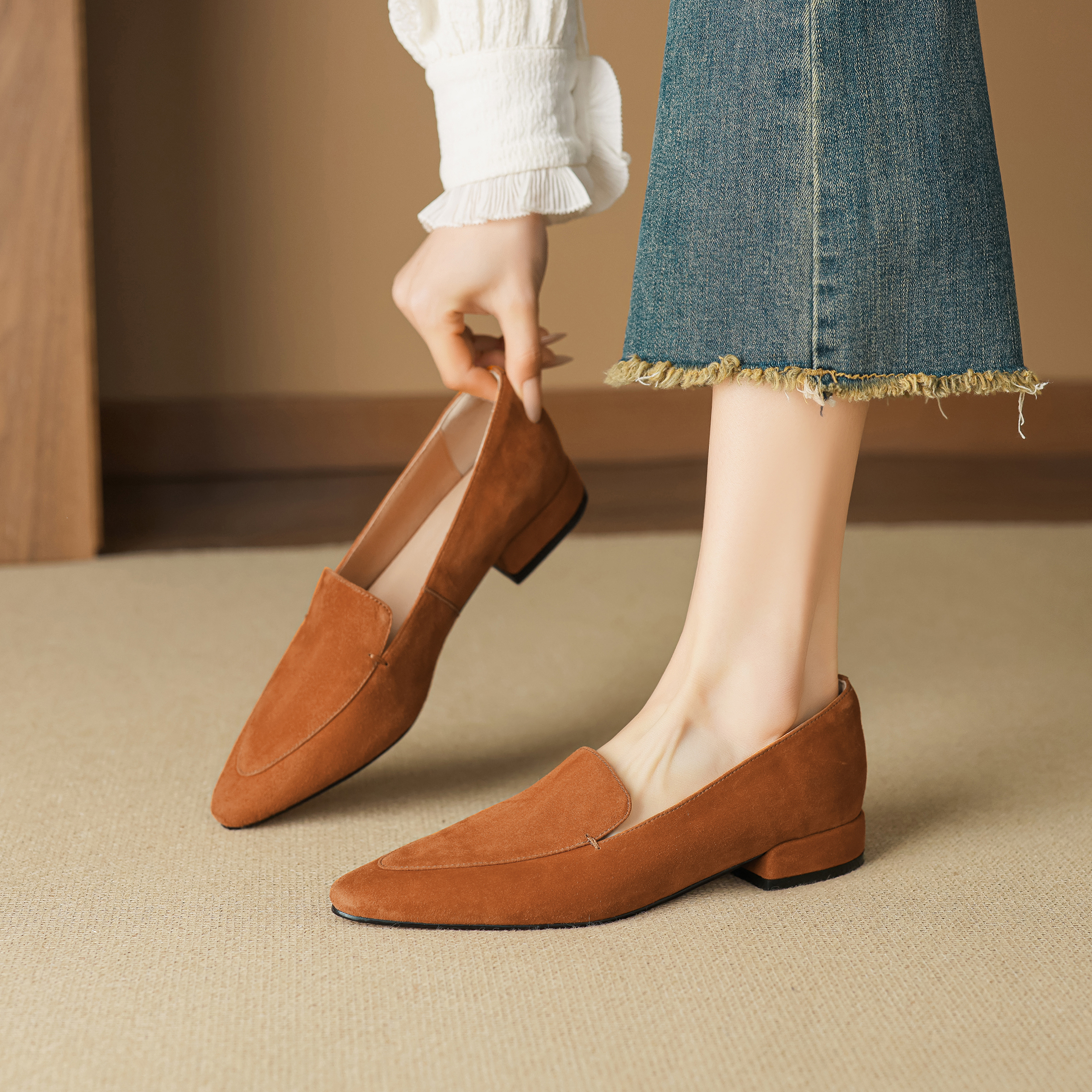 Genuine Leather Sheepskin 2.5c - Men'S Shoes Dressy Casual review and price