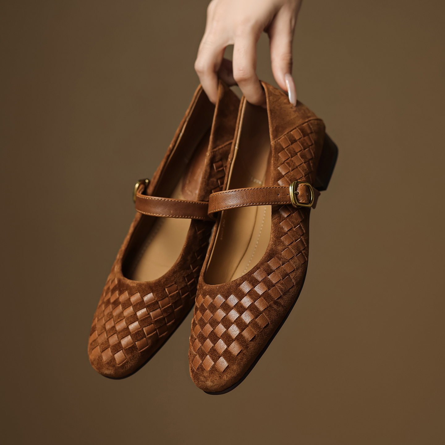 Handmade Genuine Woven Texture - Shoes Heels Men review and price