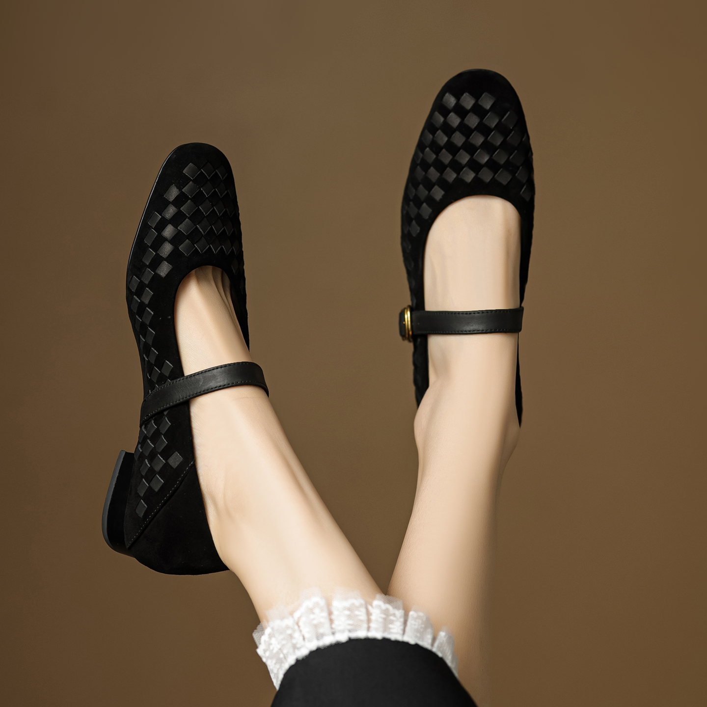 Handmade Genuine Woven Texture - Shoes Heels Men review and price