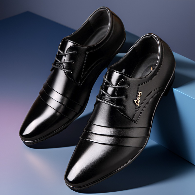 Mens PU Leather Shoes Wedding  - Men Shoes For Office Work review and price
