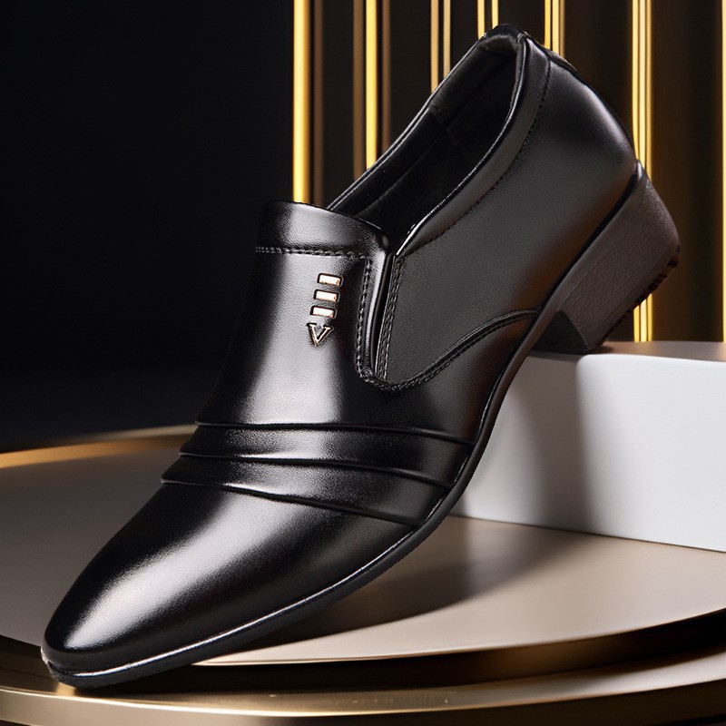 Mens PU Leather Shoes Wedding  - Men Shoes For Office Work review and price
