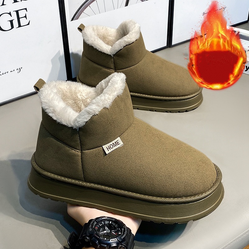 Popular Autumn and Winter Flee - Winter Boot Insulated review and price
