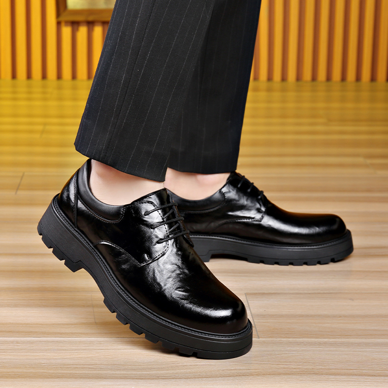 Men's casual leather shoes Ele - Men Shoes For Office Work review and price